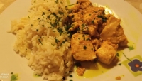 Riso e pollo al curry