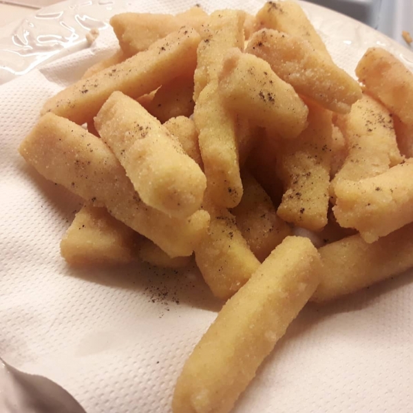 Stick di polenta croccanti