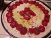 Pizza pomodorini e stracchino - romana bassa e croccante