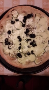 Pizza zucchine e mozzarella
