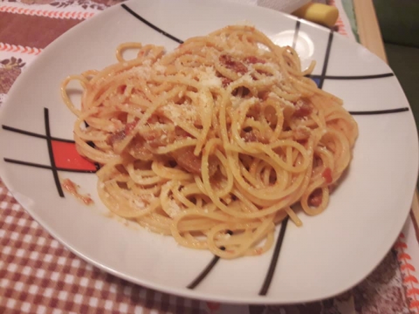 Spaghetti all&#039;amatriciana