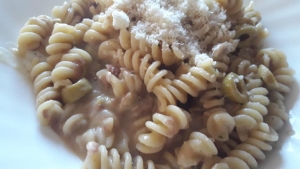 Fusilli fagioli,tonno e olive