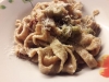 Fettuccette integrali guanciale e asparagi