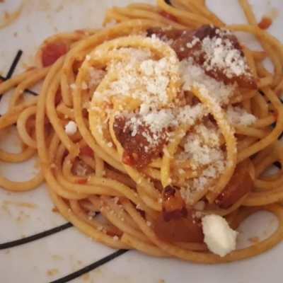 Bucatini all'amatriciana