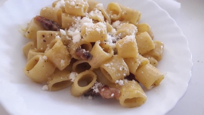 Mezze maniche alla carbonara